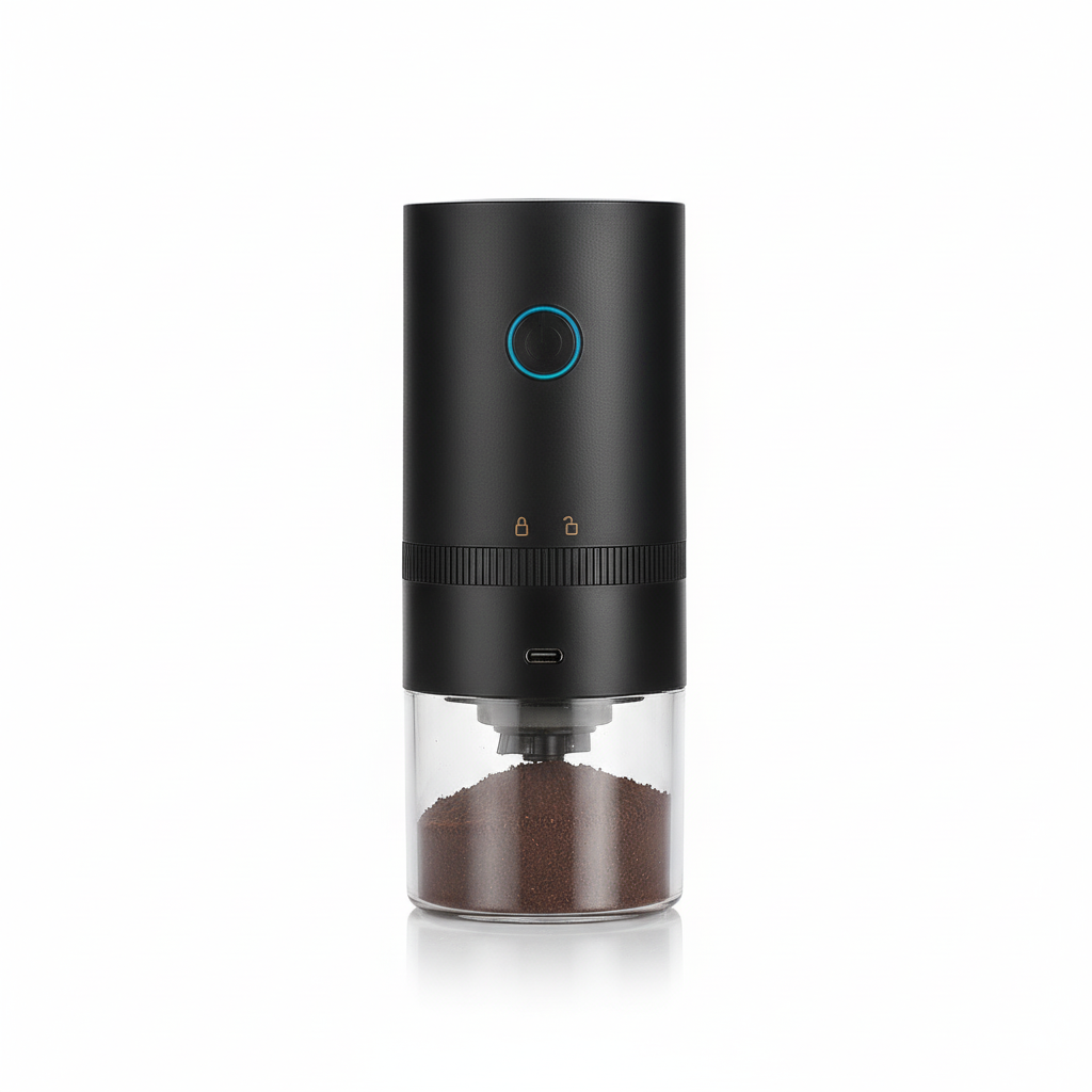 Portable Electric Coffee Grinder Adjustable Thickness Ceramic Grinding Core Grinder Long-life Battery Coffee Bean Grinder