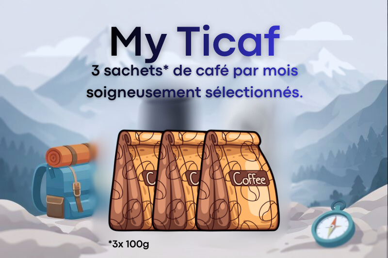 My Ticaf — Abonnement café mensuel