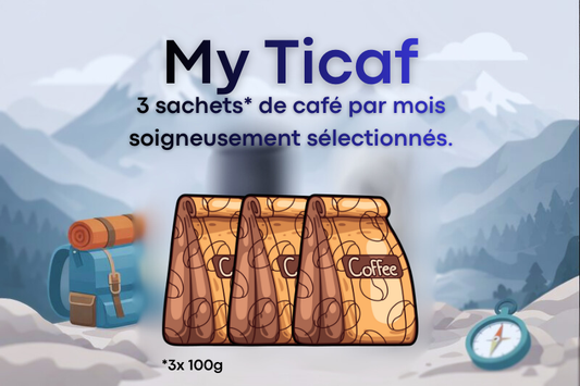 My Ticaf — Abonnement café mensuel